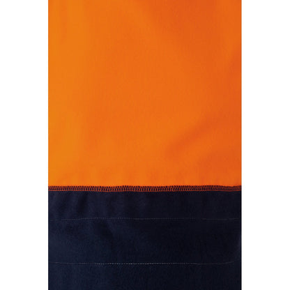 VL THOR promotional sweatshirt in navy blue/orange with custom logo branding