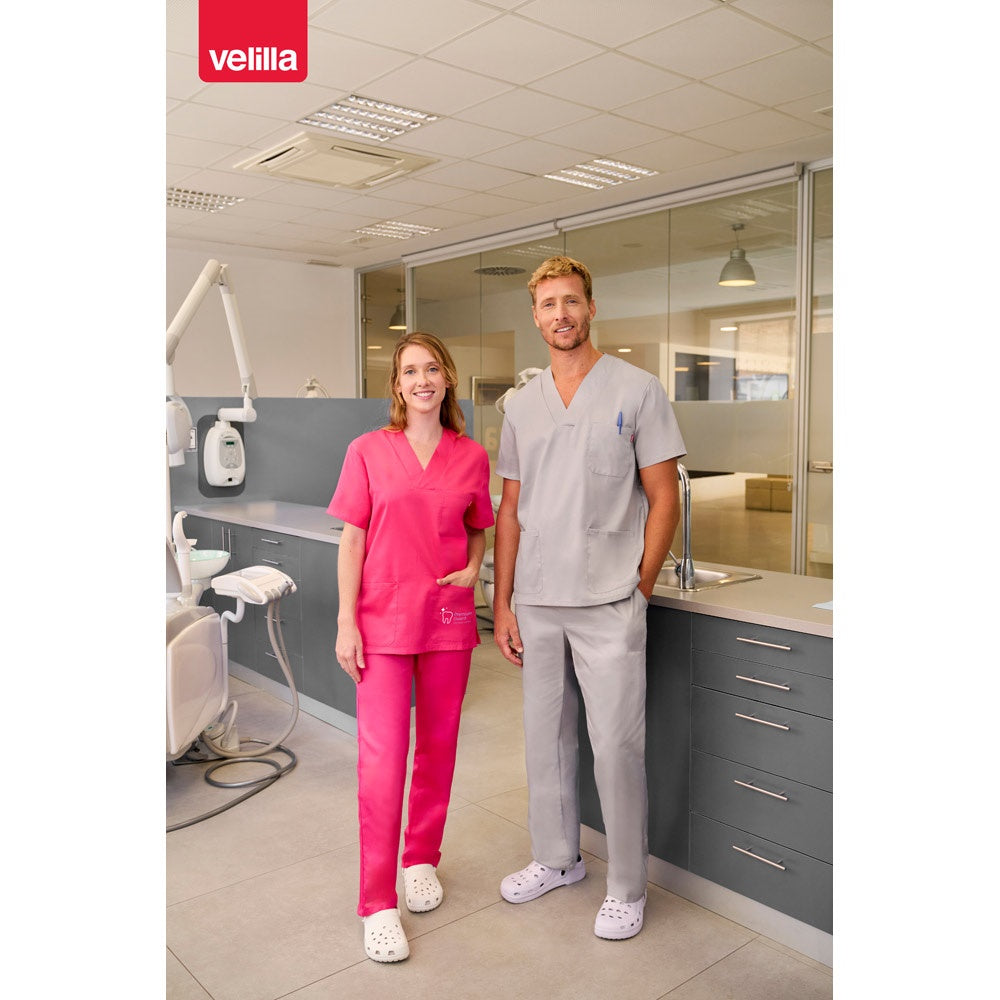 VL APHRODITE promotional workwear garment in pink with custom logo branding