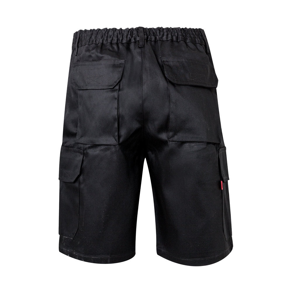 VL CHIONE promotional sports garment in black (detail view) with custom logo branding