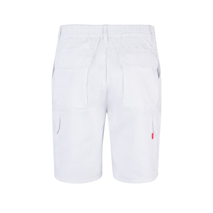 VL CHIONE promotional sports garment in white (detail view) with custom logo branding