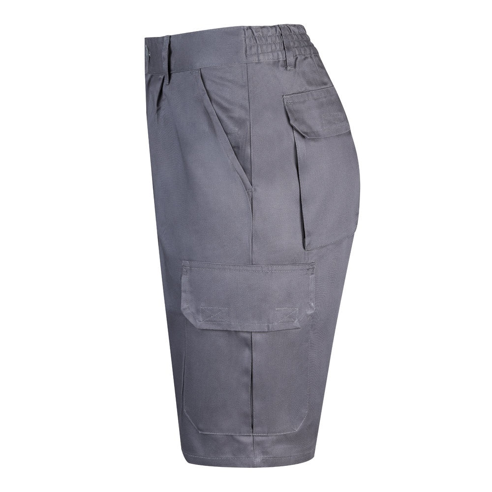 VL CHIONE promotional sports garment in grey (detail view) with custom logo branding