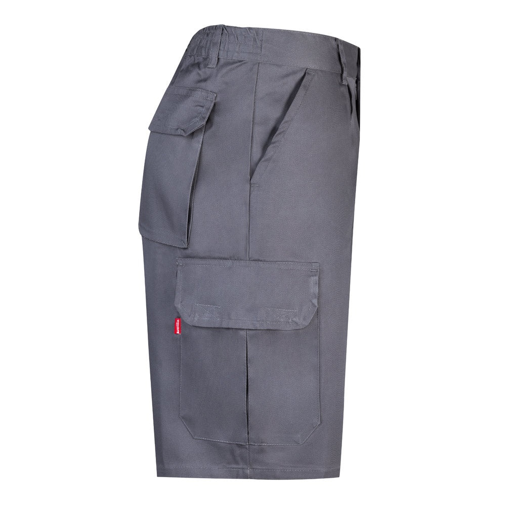 VL CHIONE promotional sports garment in grey (detail view) with custom logo branding