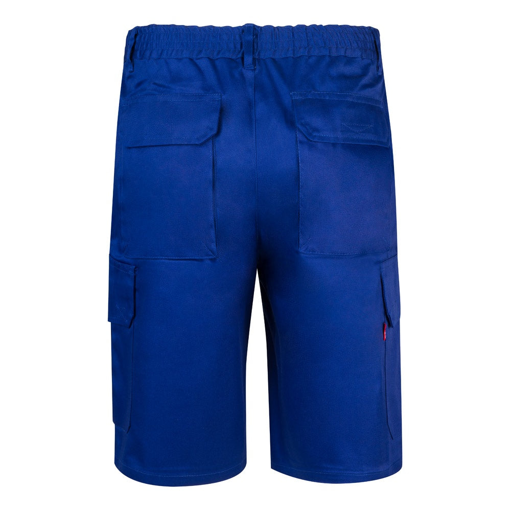 VL CHIONE promotional sports garment in royal blue (detail view) with custom logo branding
