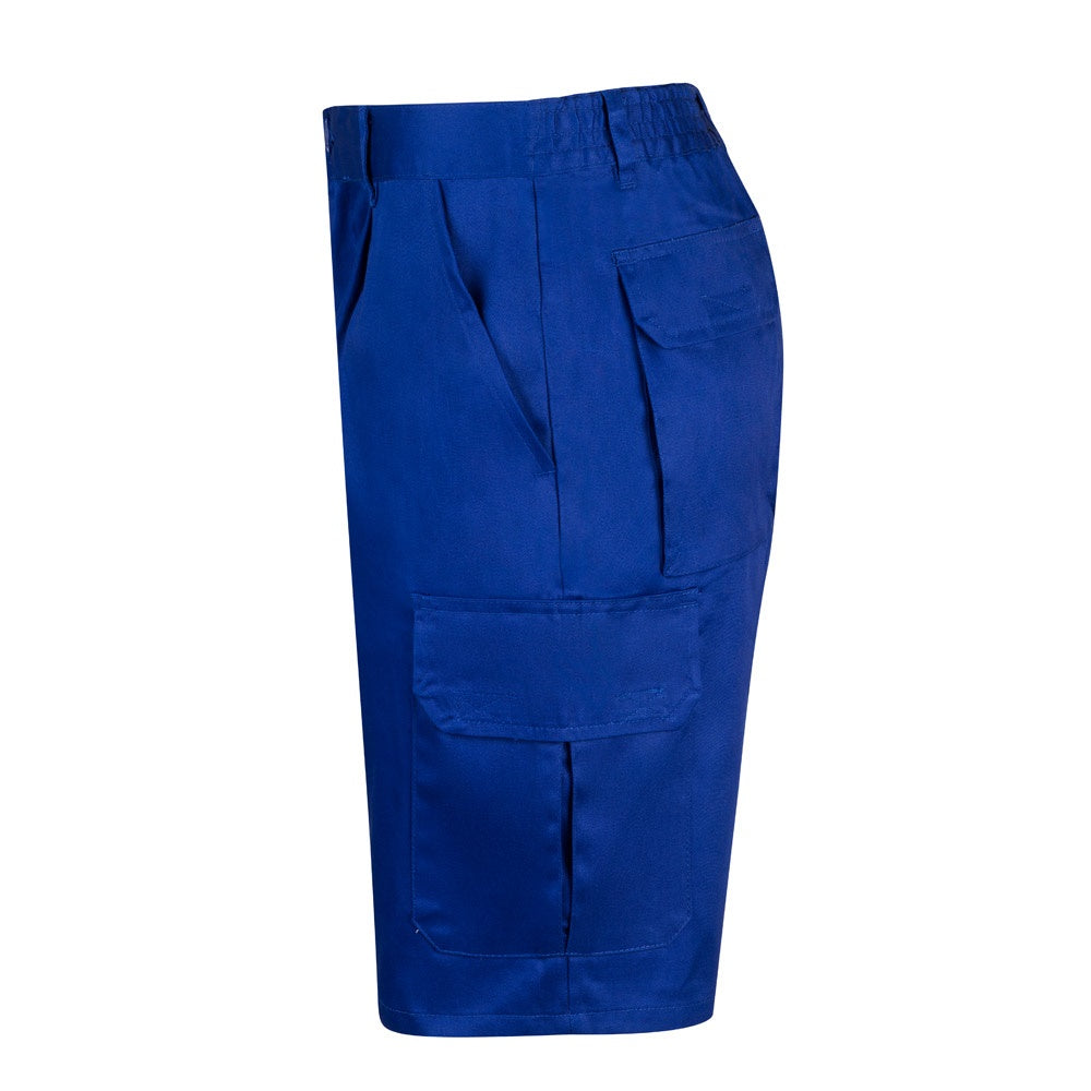 VL CHIONE promotional sports garment in royal blue (detail view) with custom logo branding