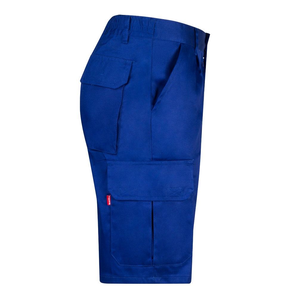 VL CHIONE promotional sports garment in royal blue (detail view) with custom logo branding