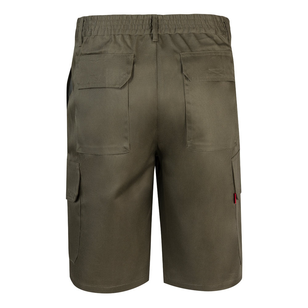 VL CHIONE promotional sports garment in army green (detail view) with custom logo branding