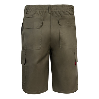 VL CHIONE promotional sports garment in army green (detail view) with custom logo branding