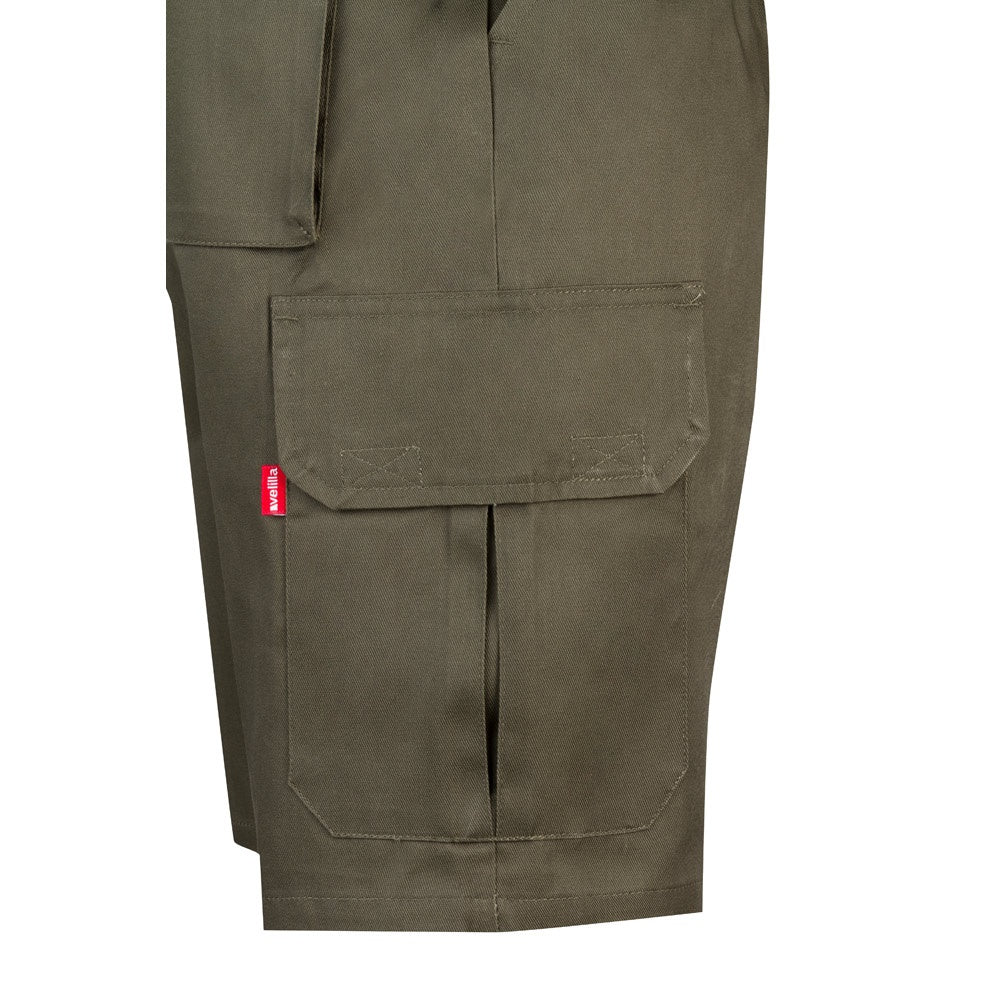 VL CHIONE promotional sports garment in army green (detail view) with custom logo branding