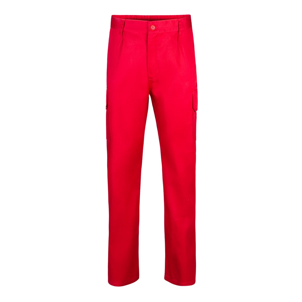 VL MABON promotional workwear garment in red with custom logo branding