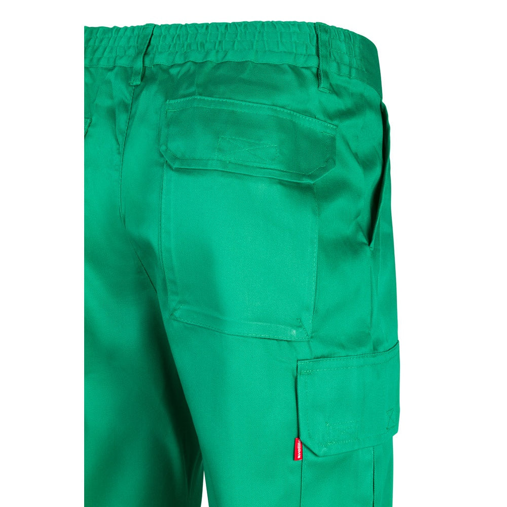 VL MABON promotional workwear garment in green with custom logo branding
