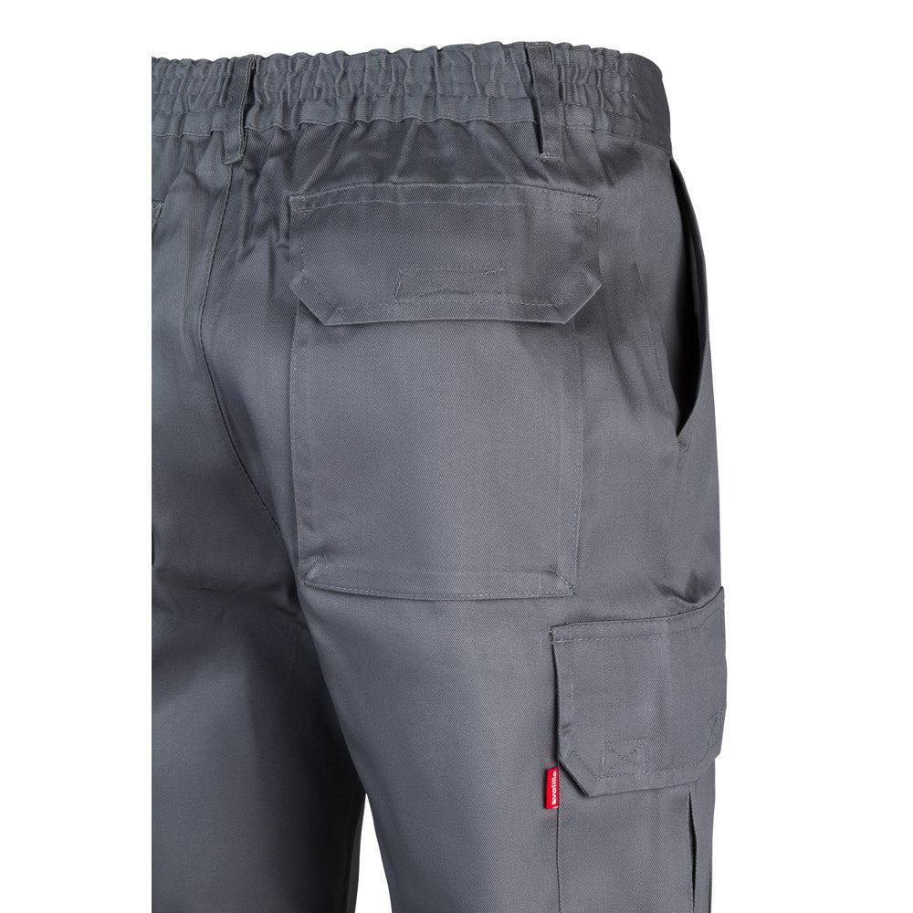 VL MABON promotional workwear garment in grey with custom logo branding