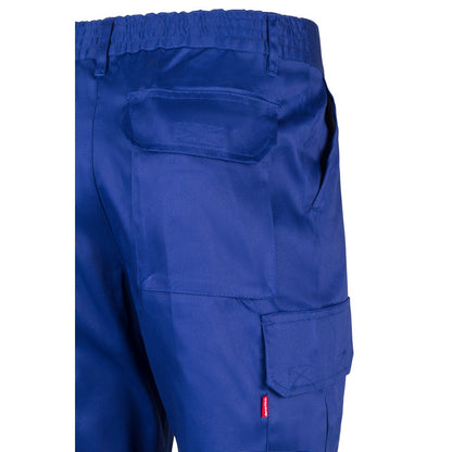 VL MABON promotional workwear garment in royal blue with custom logo branding