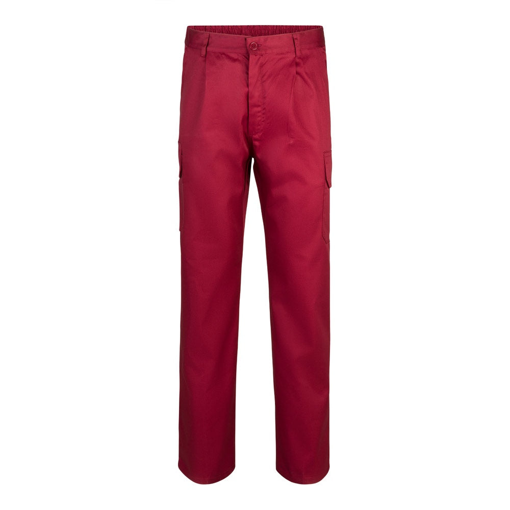 VL MABON promotional workwear garment in burgundy with custom logo branding