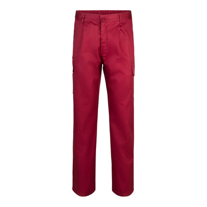 VL MABON promotional workwear garment in burgundy with custom logo branding