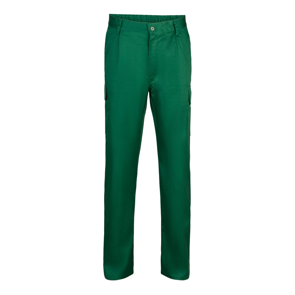 VL MABON promotional workwear garment in dark green with custom logo branding