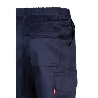 VL MABON promotional workwear garment in navy blue with custom logo branding