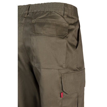 VL MABON promotional workwear garment in army green with custom logo branding