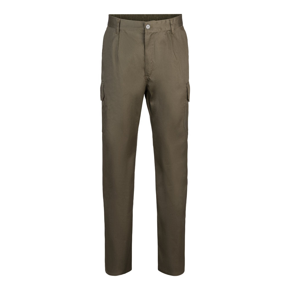 VL MABON promotional workwear garment in army green with custom logo branding