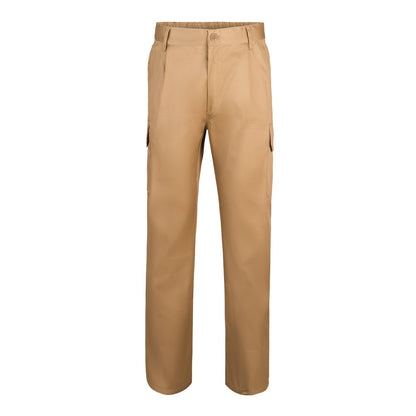 VL MABON promotional workwear garment in natural with custom logo branding