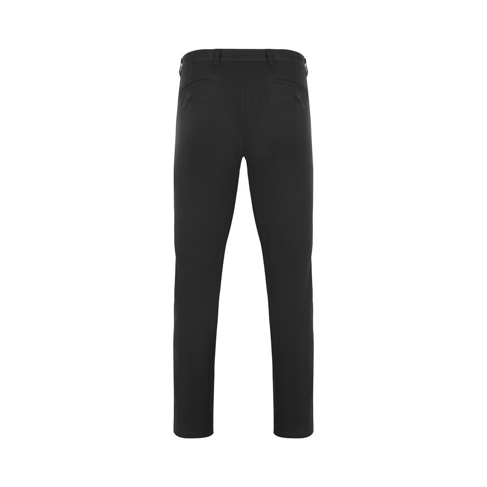 VL VISHNU promotional workwear garment in black (detail view) with custom logo branding