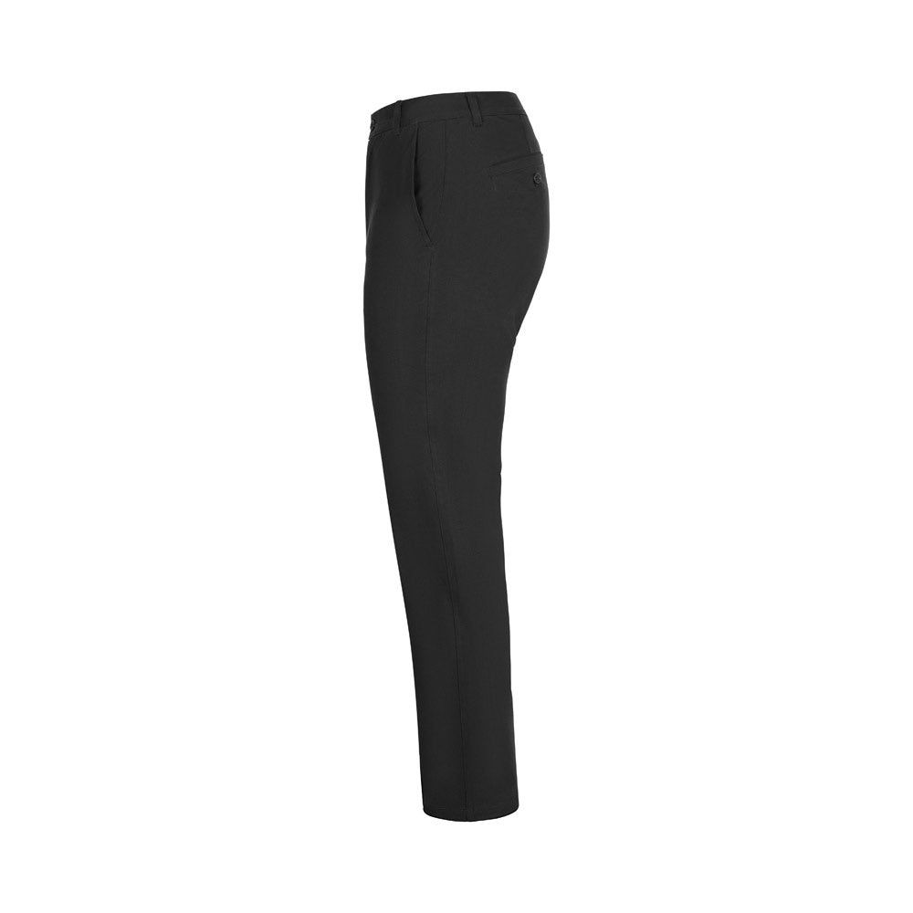 VL VISHNU promotional workwear garment in black (detail view) with custom logo branding