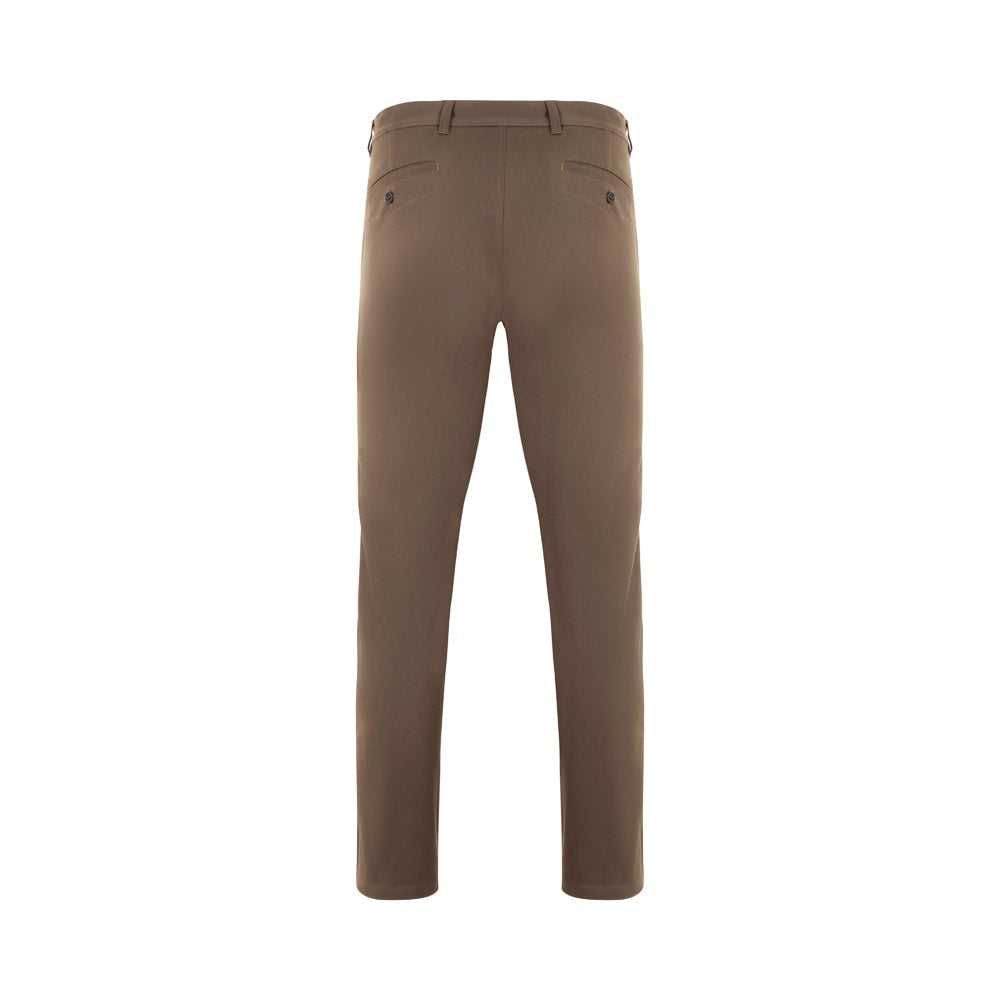 VL VISHNU promotional workwear garment in light natural (detail view) with custom logo branding