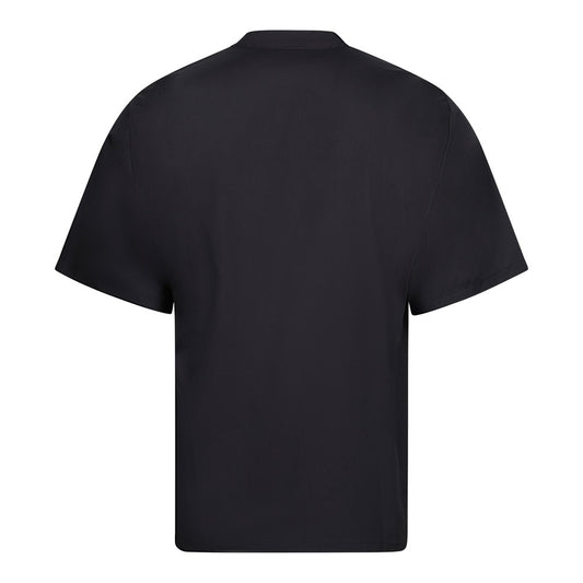 VL DURGA promotional workwear garment in black (detail view) with custom logo branding