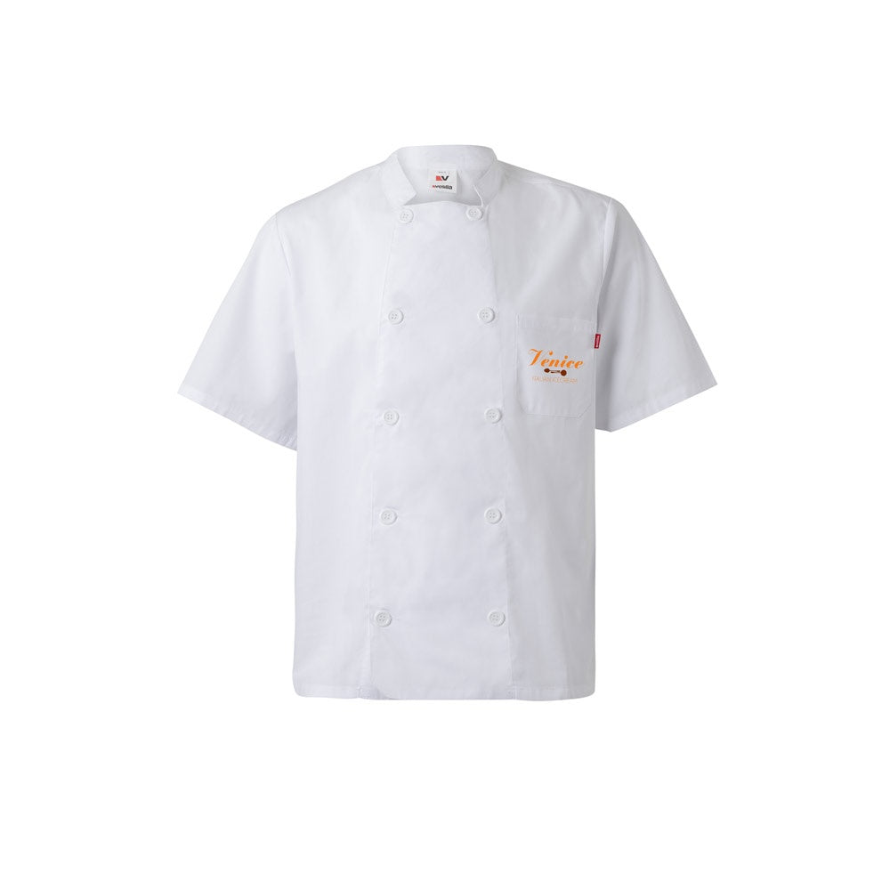 VL DURGA promotional workwear garment in white with custom logo branding