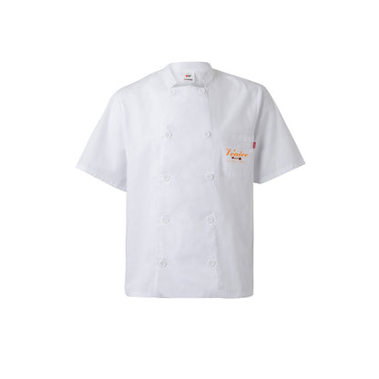 VL DURGA promotional workwear garment in white with custom logo branding