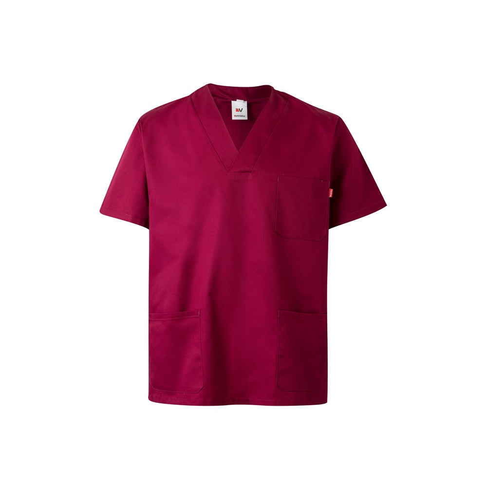 VL ILLAPA promotional workwear garment in burgundy with custom logo branding