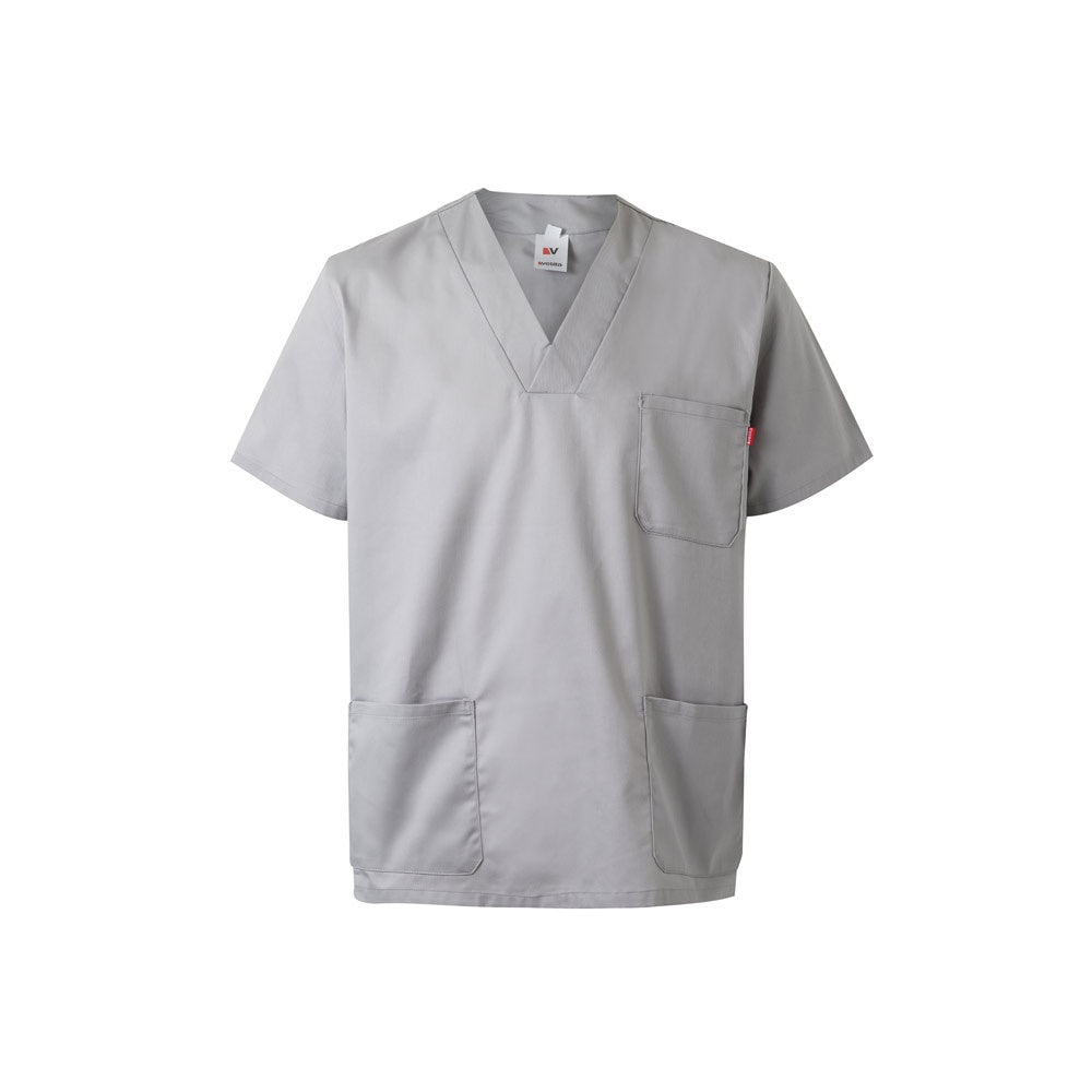 VL ILLAPA promotional workwear garment in light grey with custom logo branding