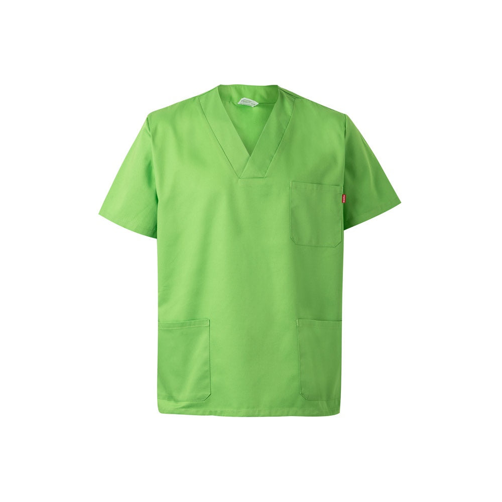 VL ILLAPA promotional workwear garment in lime green with custom logo branding