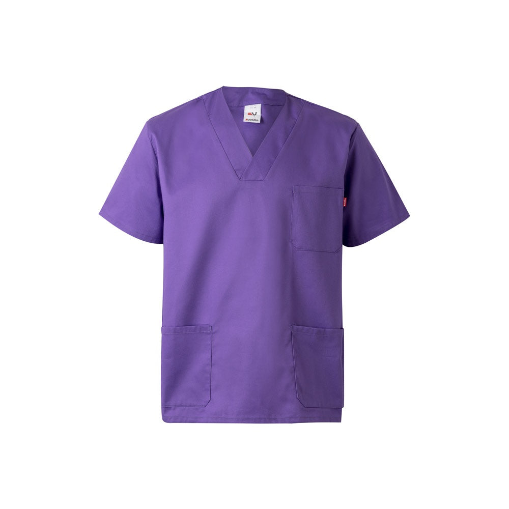 VL ILLAPA promotional workwear garment in lilac with custom logo branding