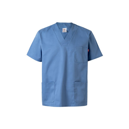 VL ILLAPA promotional workwear garment in pastel blue with custom logo branding