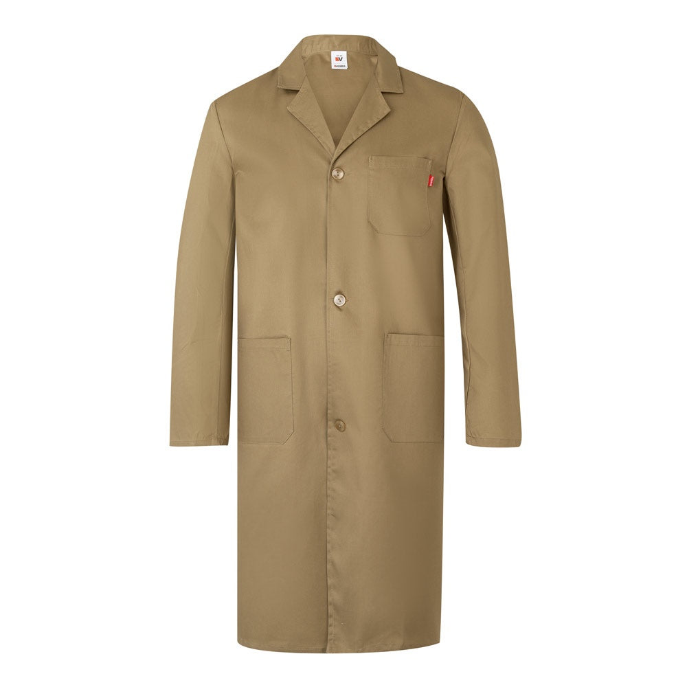 VL DANU promotional workwear garment in natural with custom logo branding