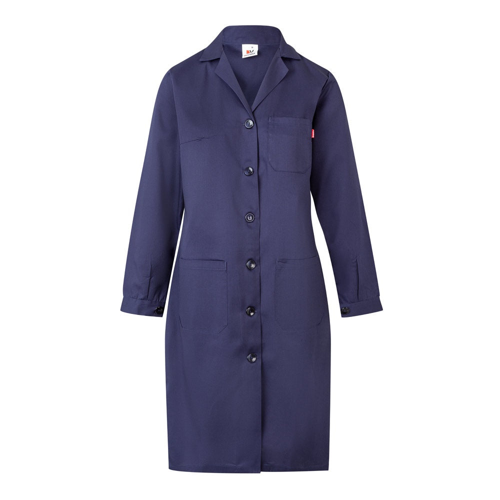 VL RAMA promotional workwear garment in blue with custom logo branding