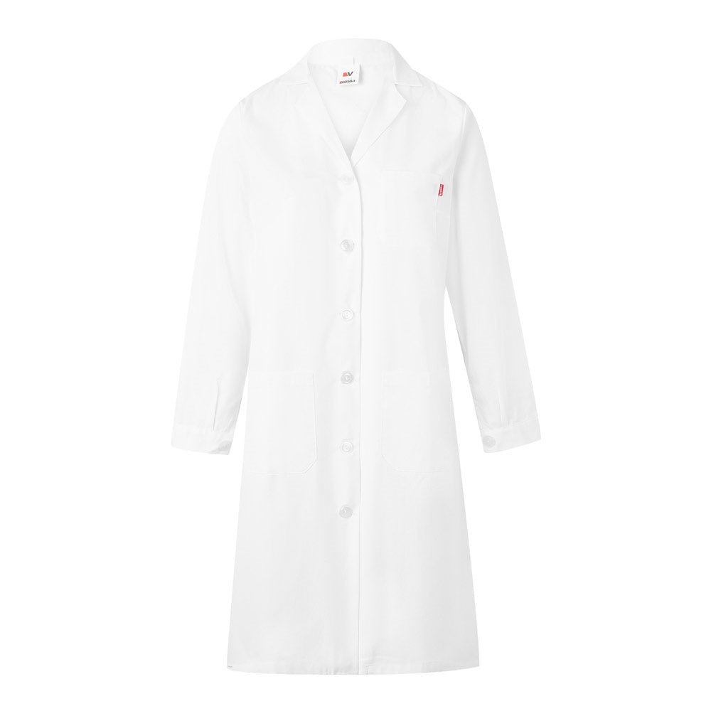 VL RAMA promotional workwear garment in white with custom logo branding