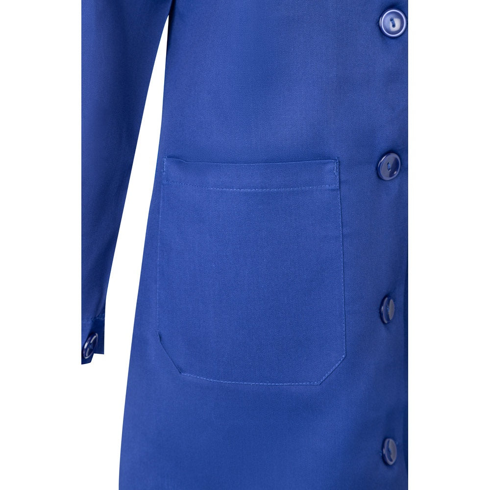 VL RAMA promotional workwear garment in royal blue with custom logo branding