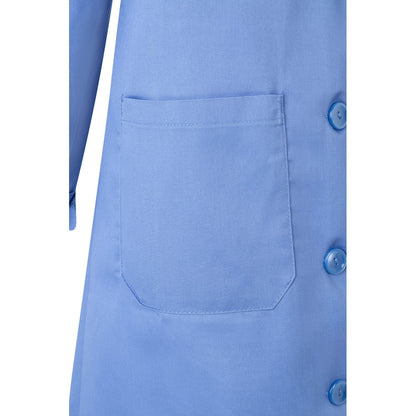 VL RAMA promotional workwear garment in pastel blue with custom logo branding