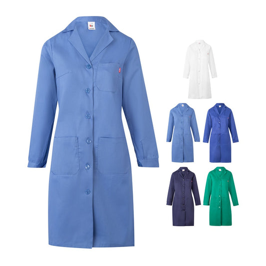 VL RAMA promotional workwear garment (complete set view) with custom logo branding