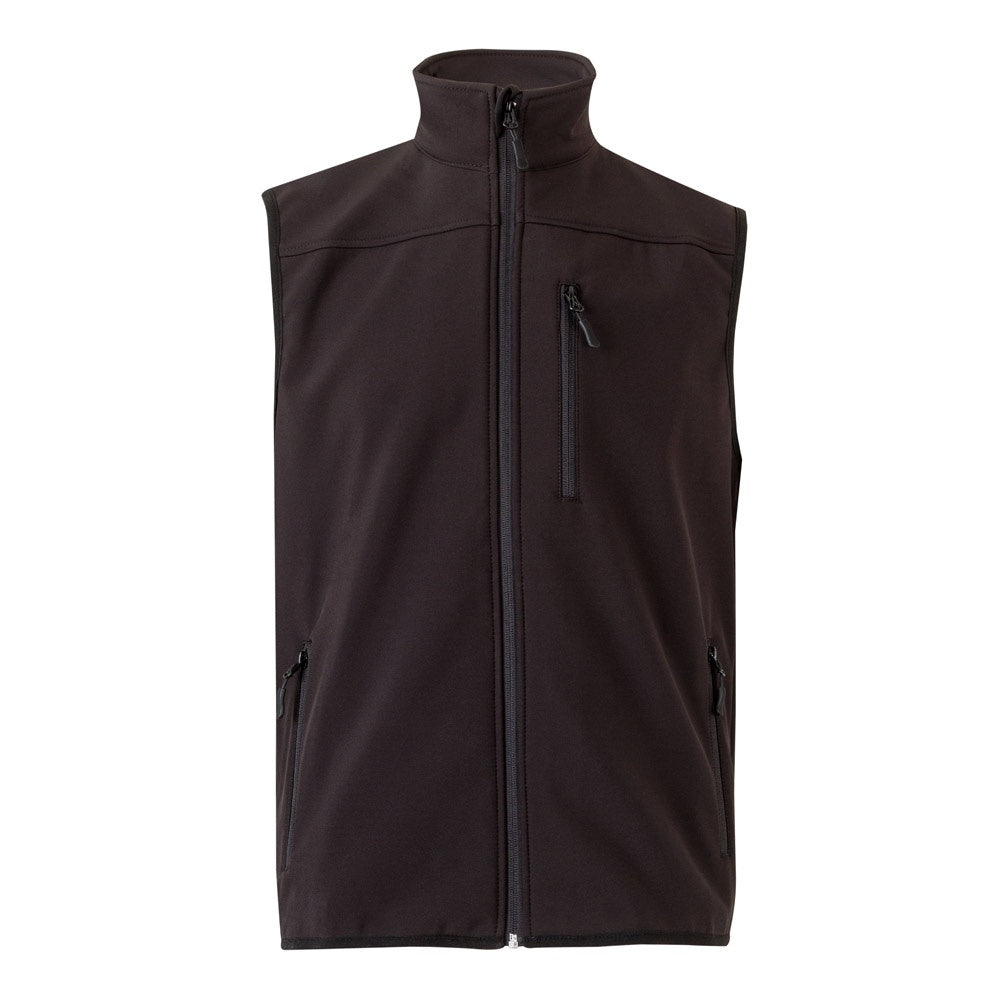VL VARUNA promotional jacket in black with custom logo branding