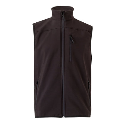 VL VARUNA promotional jacket in black with custom logo branding