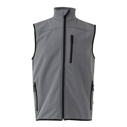 VL VARUNA promotional jacket in grey with custom logo branding