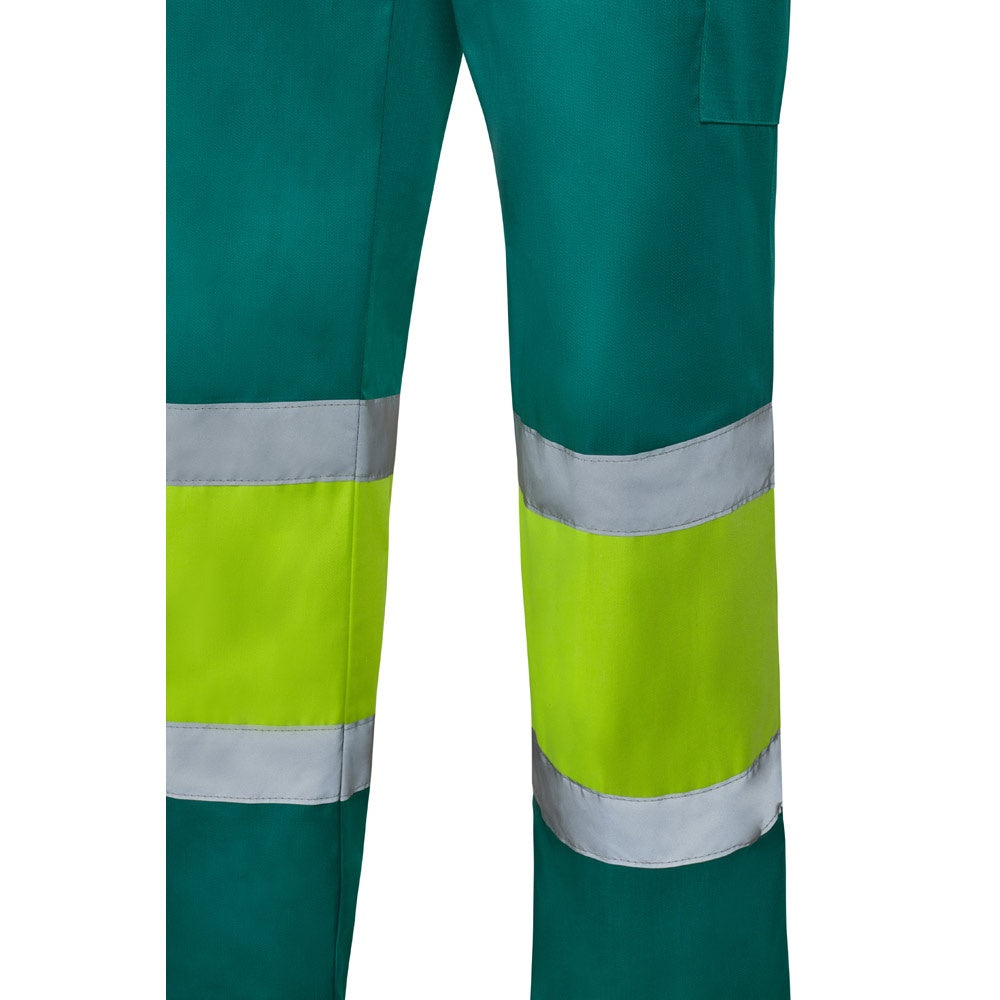 VL ARTEMIS promotional workwear garment in green/yellow with custom logo branding