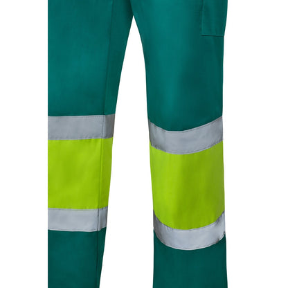 VL ARTEMIS promotional workwear garment in green/yellow with custom logo branding