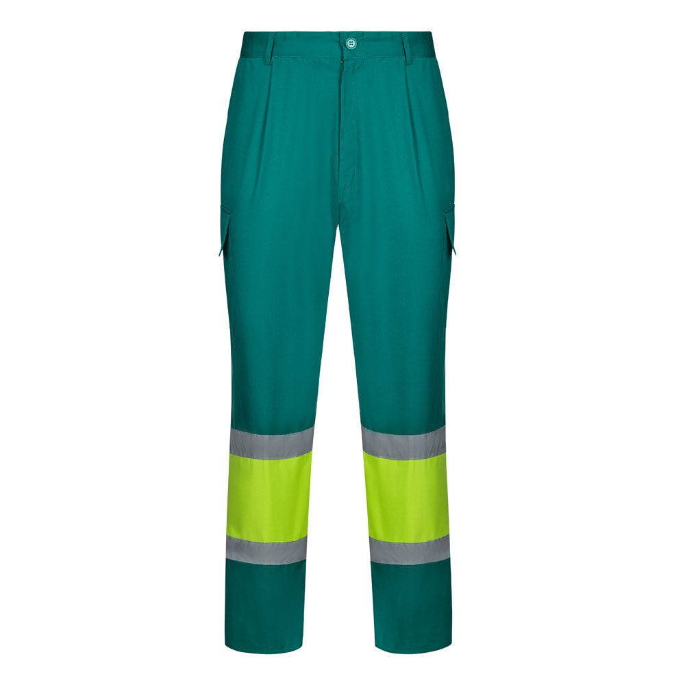 VL ARTEMIS promotional workwear garment in green/yellow with custom logo branding