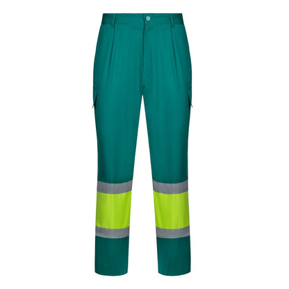 VL ARTEMIS promotional workwear garment in green/yellow with custom logo branding