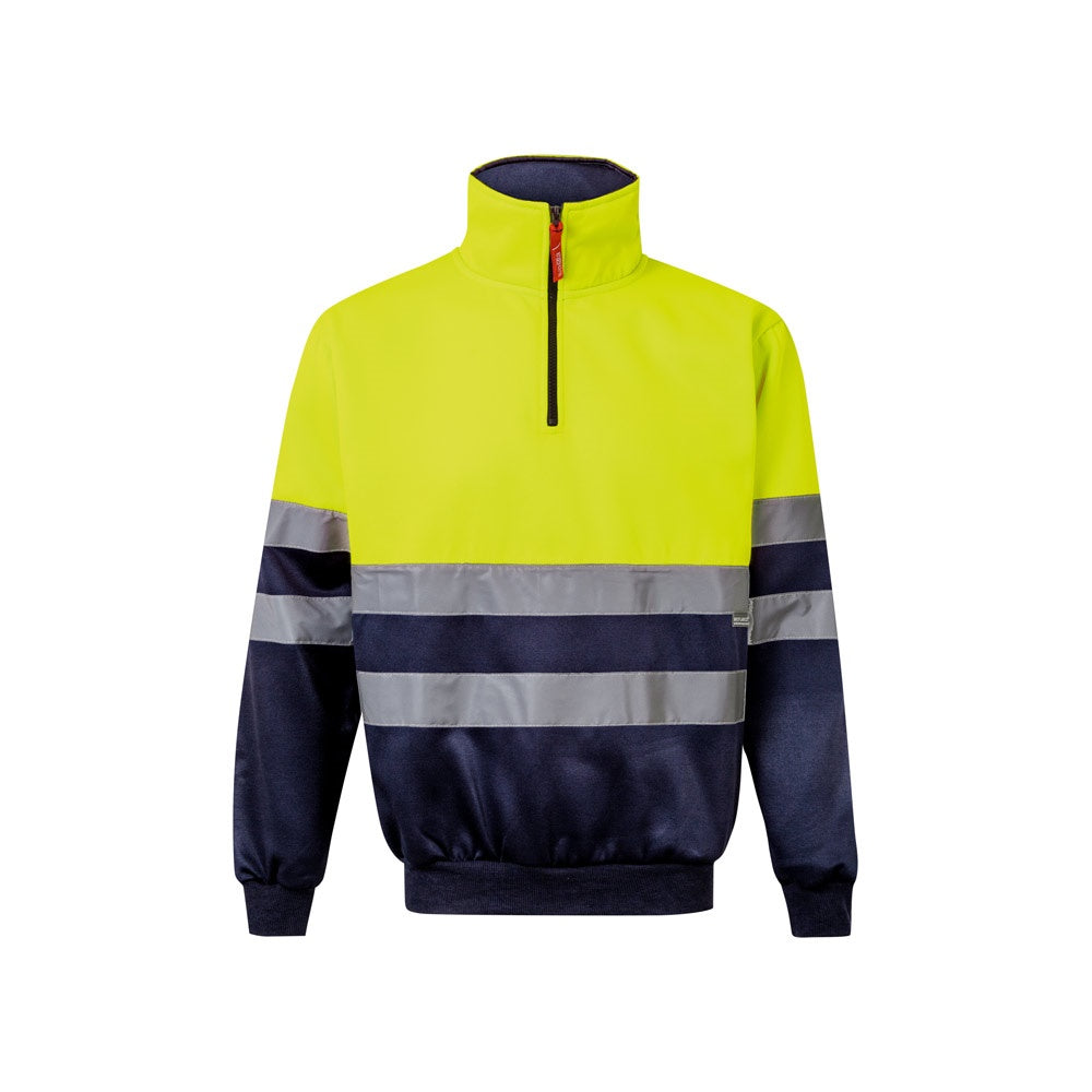 VL THOR LARGE promotional sweatshirt in navy blue/yellow with custom logo branding
