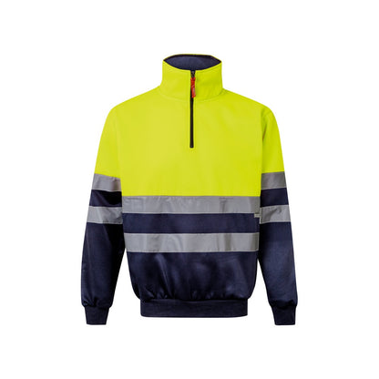 VL THOR LARGE promotional sweatshirt in navy blue/yellow with custom logo branding