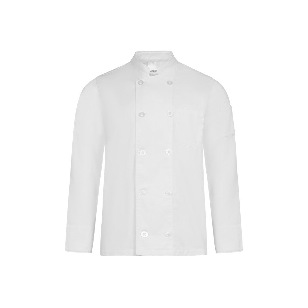 VL BACO promotional jacket in white with custom logo branding